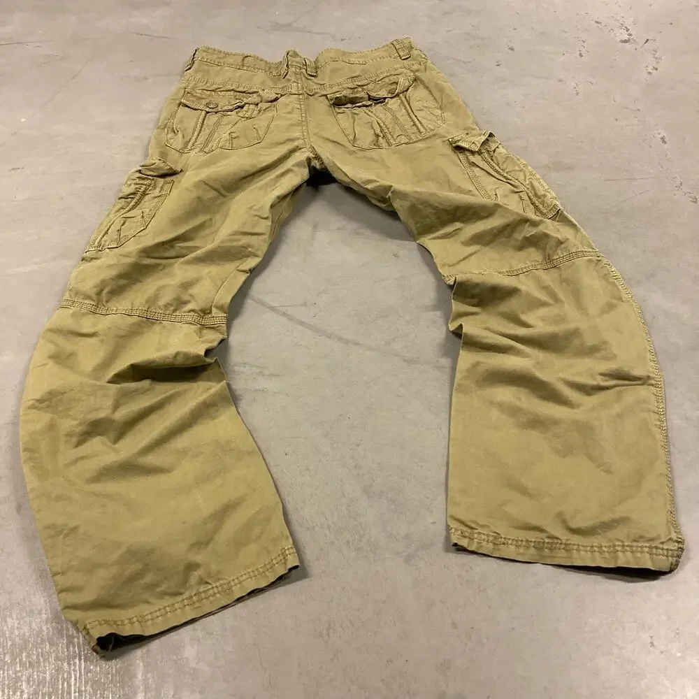 vintage avant guard deconstructed cargo pants 36x33